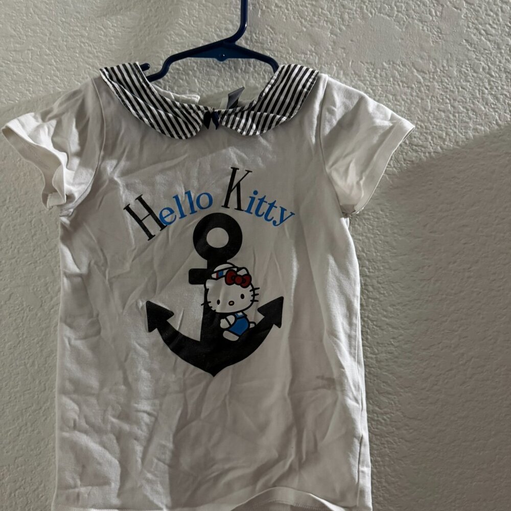 H&M Hello Kitty shirt girls size 7-8